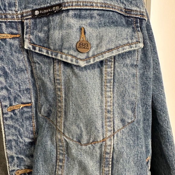 88 Global Vintage Jean Jacket Men’s Large - Picture 10 of 16